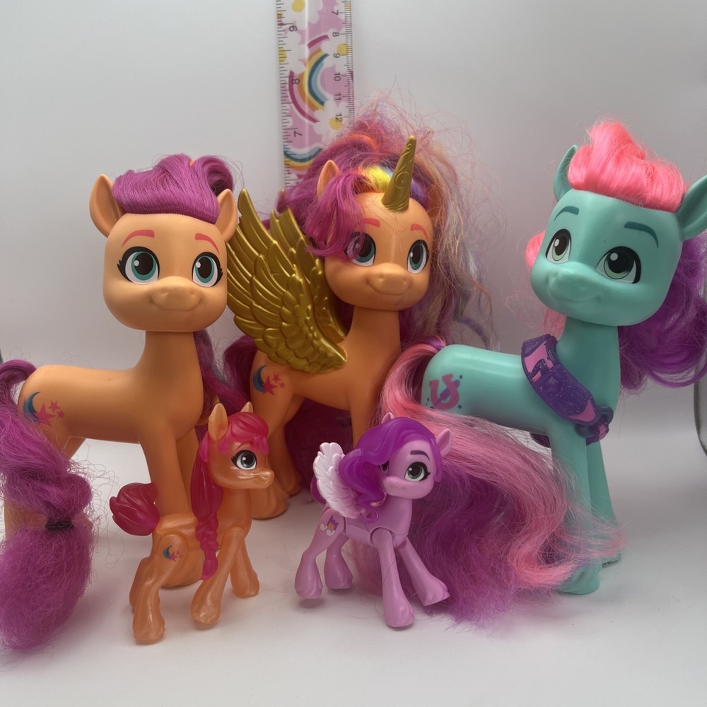 Hasbro My Little Pony A New Generation 2021 MLP G5 Lot of 5 Mixed Sizes